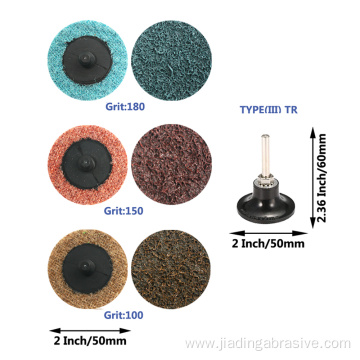 25mm 50mm quick change abrasive sanding discs